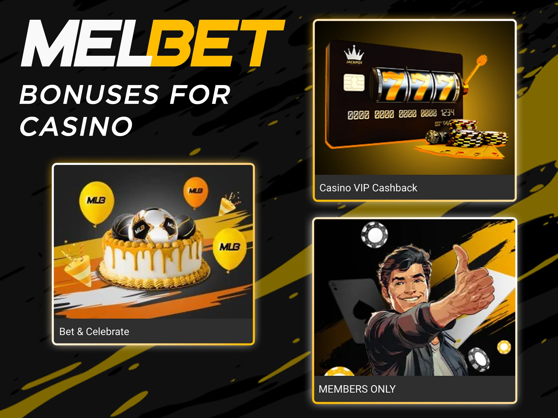 Choose the right casino betting bonus at Melbet.