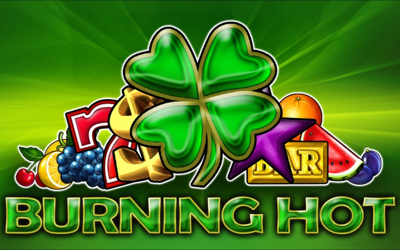 Play the Burning Hot slot at Melbet and feel the thrill of fiery wins.
